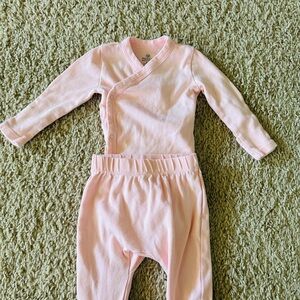 Pink Baby Outfit Set
